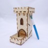Medieval dice tower