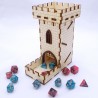 Medieval dice tower