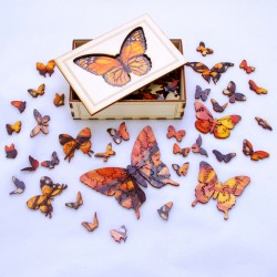 Monarch butterfly puzzle